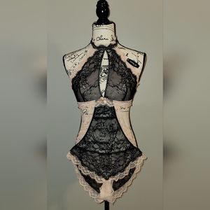 ADORE ME.. Brescia... lacey...1 pc bodysuit..lingerie